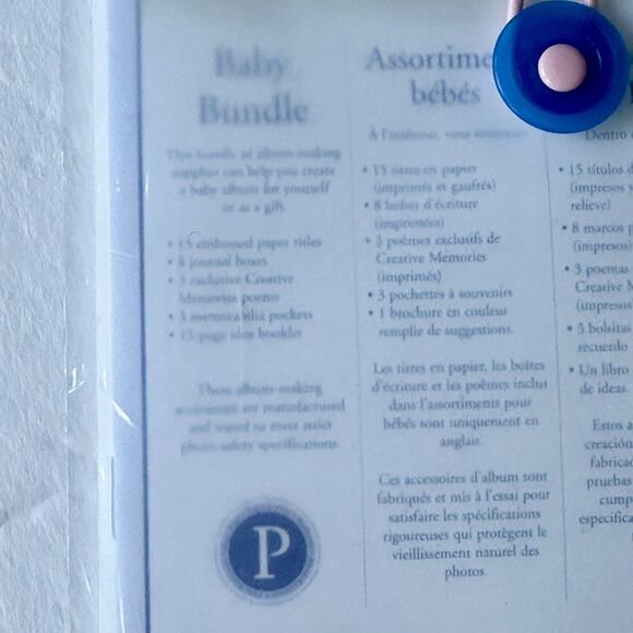 30Pc New Creative Memories Scrapbook BABY BUNDLE Journal Booklet KIT 2004 - Picture 3 of 3